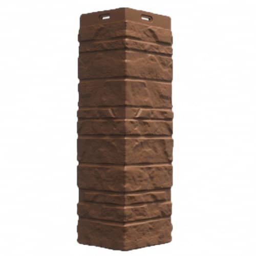 Купить Угол Docke Edel внешний Родонит 400 мм для наружной отделки дома по низкой цене