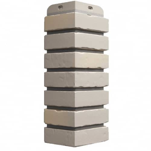Купить Угол Docke Klinker внешний Сахара 406 мм для наружной отделки дома по низкой цене