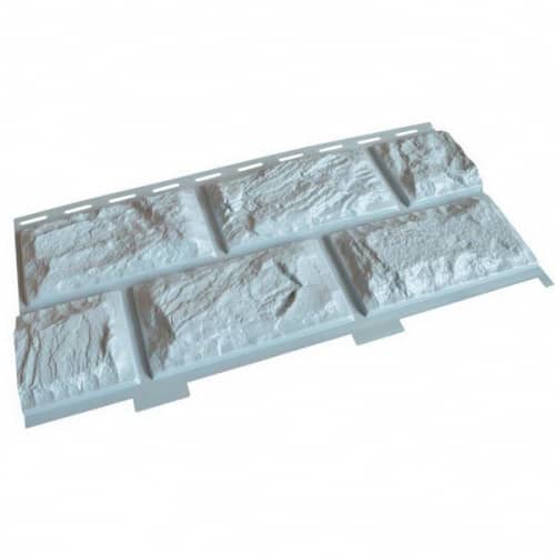 Купить Панель Доломит Альпийский фасадная серо-голубая 3000х220 мм для наружной отделки дома по низкой цене