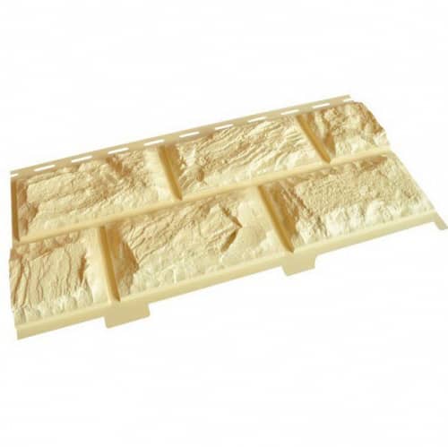 Купить Панель Доломит Альпийский фасадная Шампань 3000х220 мм для наружной отделки дома по низкой цене