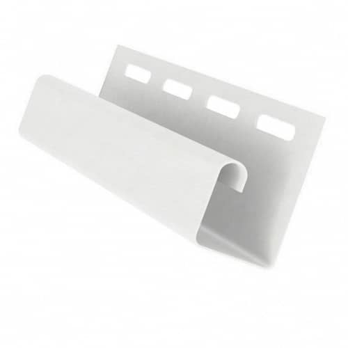 Купить J-профиль Доломит белый 3050 мм для наружной отделки дома по низкой цене