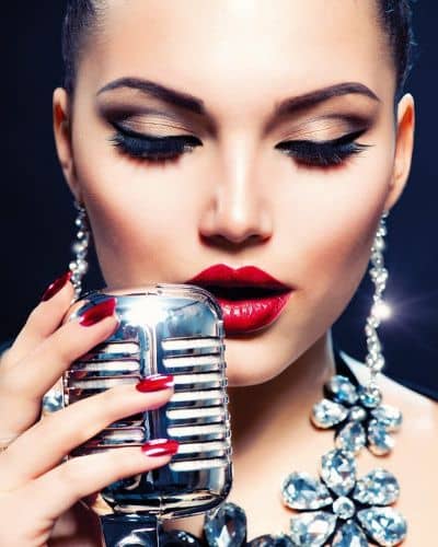 Купить Декобокс Постермаркет Певица DC-4022, 40х50 см по низкой цене