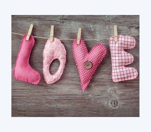 Купить Декобокс Постермаркет Любовь DC-4006, 40х50 см по низкой цене