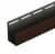 Купить J-профиль Docke фасадный Шоколадный 3050 мм для наружной отделки дома по низкой цене