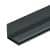 Купить L-профиль Docke фасадный Графитовый 3050 мм для наружной отделки дома по низкой цене