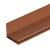 Купить L-профиль Docke фасадный Каштан 3050 мм для наружной отделки дома по низкой цене