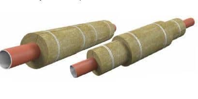 Купить Теплоизоляция Rockwool цилиндр навивной для труб 25х1000 мм по низкой цене
