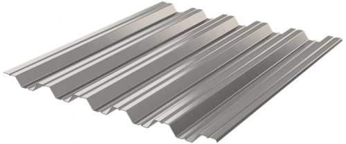 Купить Профнастил НС35 А, В, 0.7 мм, ширина 1,06 м, оцинкованный по низкой цене