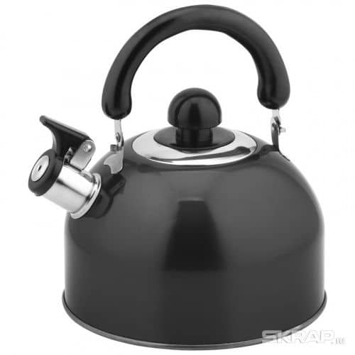 Купить Чайник Mallony из нерж стали со свистком Elegante 2,5 л по низкой цене