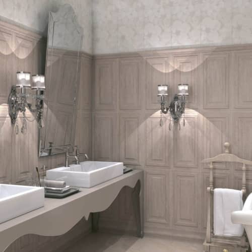 Купить Бордюр Kerama Marazzi BLC002R Абингтон керамический багет обрезной бежевый 300х50 мм по низкой цене