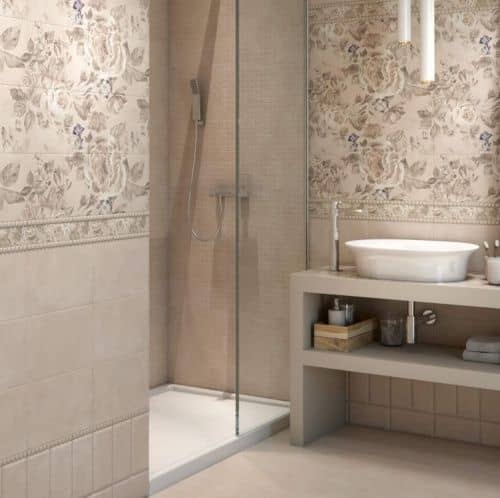 Купить Панно Kerama Marazzi 8271/4x/3F Александрия керамическое светлое 600х400х мм 4 плитки по низкой цене