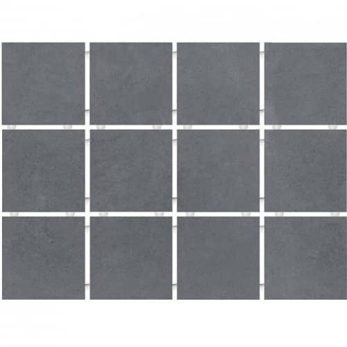 Купить Плитка Kerama Marazzi 1290 Амальфи керамическая полотно темная серая 400х300 мм по низкой цене