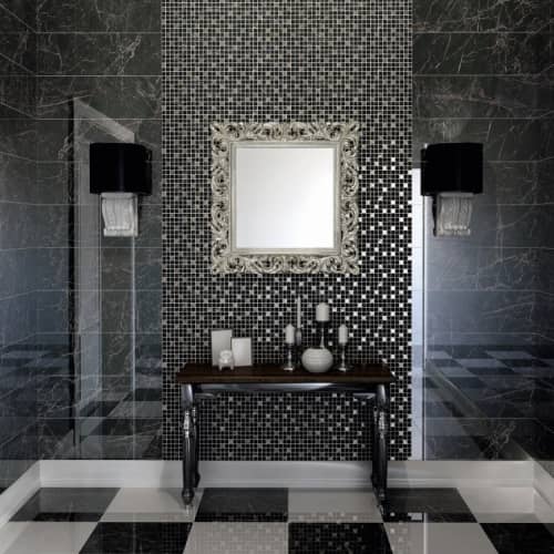 Купить Плитка Kerama Marazzi 12104R Астория керамическая обрезная черная 250х750 мм по низкой цене