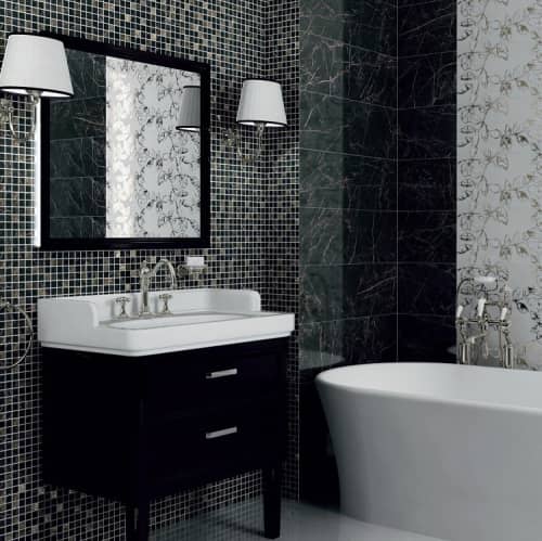 Купить Плитка Kerama Marazzi 12104R Астория керамическая обрезная черная 250х750 мм по низкой цене