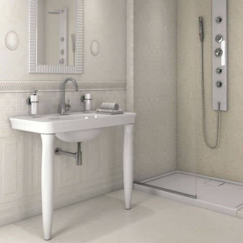 Купить Плинтус Kerama Marazzi FMA001R Белгравия керамический обрезной светлый 300х150 мм по низкой цене