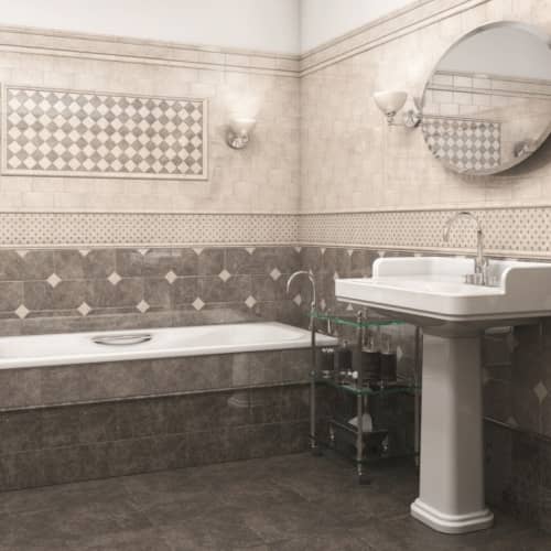 Купить Плитка Kerama 3436 Marazzi Мерджеллина керамическая напольная коричневая темная 302х302 мм по низкой цене