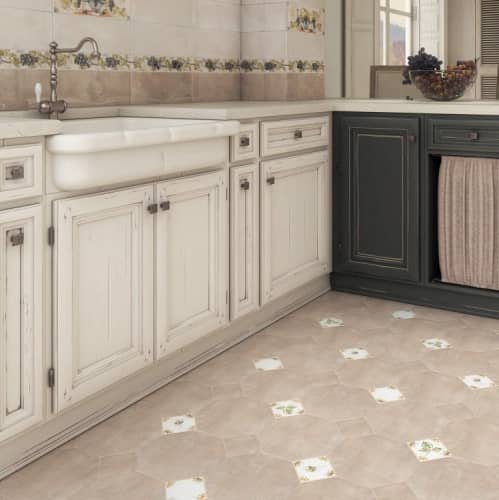 Купить Плитка Kerama Marazzi 1287S Форио керамическая напольная бежевая 99х99 мм по низкой цене