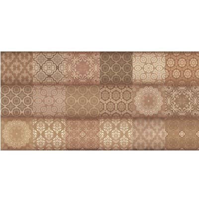 Купить Плитка Уралкерамика ПО9ФР404 Фрейя керамическая коричневая 500х249 мм по низкой цене