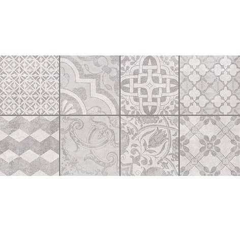 Купить Плитка Ceramica Classic 08-03-06-453 Bastion керамическая мозаика с пропилами серая 400х200 мм по низкой цене