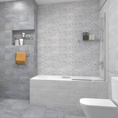 Купить Плитка Ceramica Classic 08-00-06-476 Bastion керамическая серая 400х200 мм по низкой цене