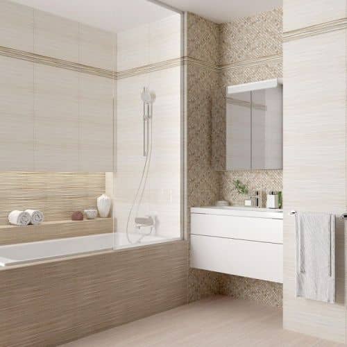 Купить Бордюр Alma Ceramica BWU53LRS04R Lorens керамический 494х67 мм по низкой цене