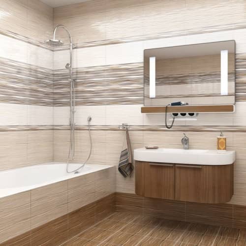 Купить Плитка Уралкерамика ВС9ПЛ406 Плессо керамическая 500х249 мм по низкой цене