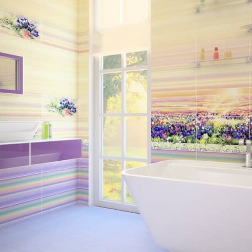 Купить Плитка Уралкерамика ПО9ПА805 Примавера керамическая 500х249 мм по низкой цене