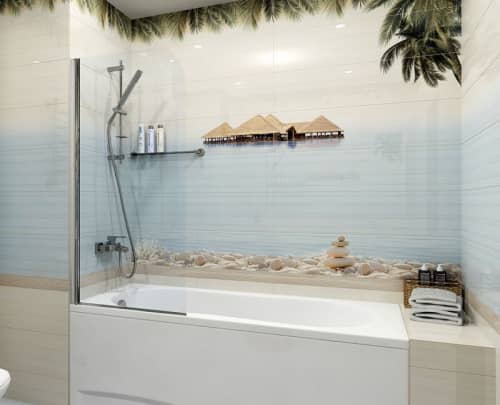 Купить Плитка Уралкерамика ВС9ДМ634 Дель Маре керамическая 500х249 мм по низкой цене