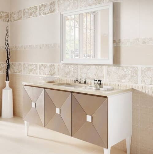 Купить Бордюр Уралкерамика BWU58SNR004 Sanremo керамический 600х30 мм по низкой цене