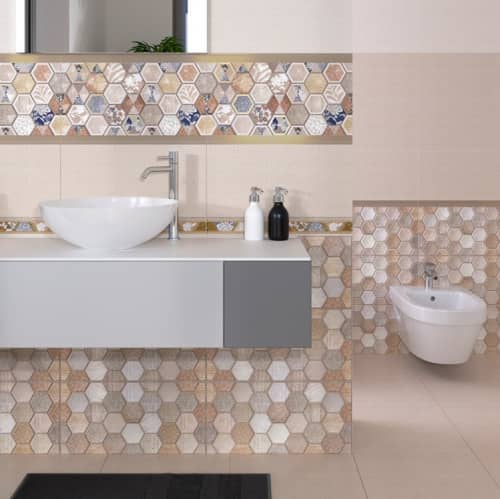 Купить Плитка Уралкерамика TFU03ATR004 Asteria керамическая напольная 418х418 мм по низкой цене