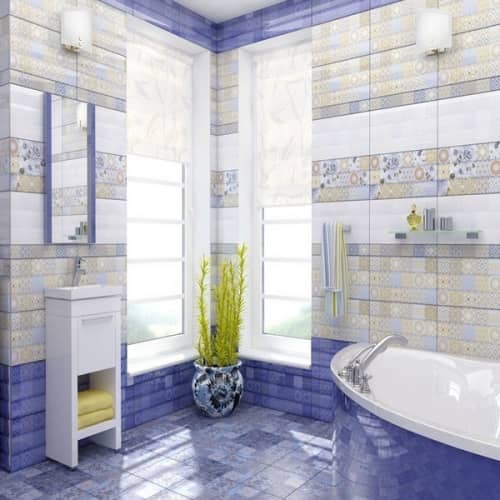 Купить Бордюр Уралкерамика БД58303 Фрейя керамический 500х82 мм по низкой цене