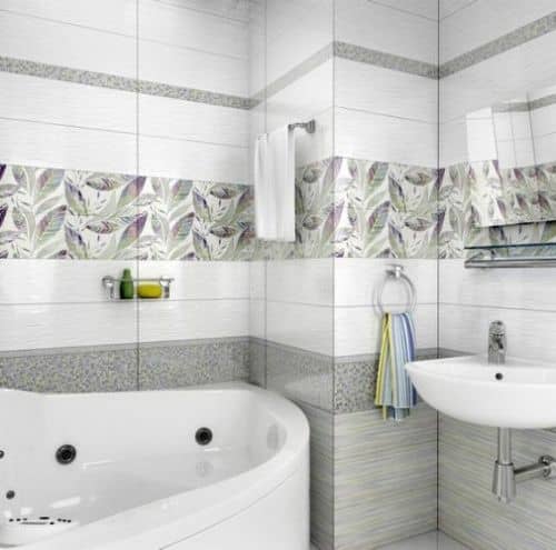 Купить Бордюр Уралкерамика БД61УН707 керамический универсальный Серебро 600х30 мм по низкой цене