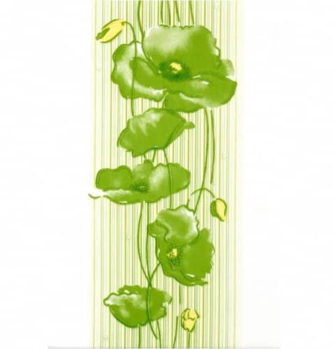 Купить Плитка НЗКМ Альба Маки керамическая фисташковая 300x200 мм по низкой цене