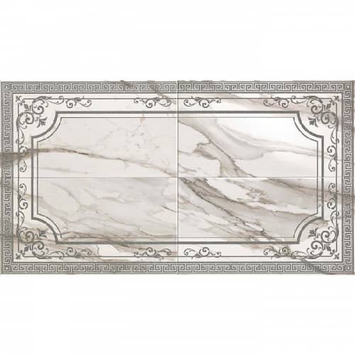 Купить Панно Atlas Concorde Supernova Marble Calacatta Gold Boiserie C4 керамическое для стены 1140х630 мм по низкой цене