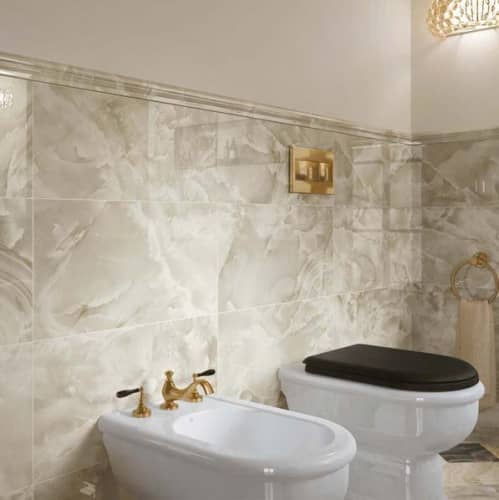 Купить Бордюр Atlas Concorde Supernova Onyx Persian Jade London керамический 315х50 мм по низкой цене