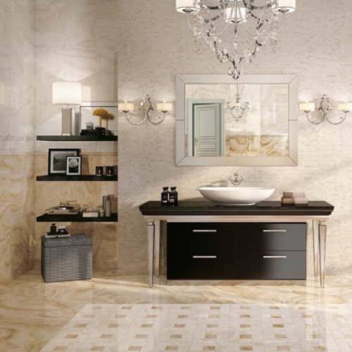 Купить Плитка Atlas Concorde Supernova Onyx Pure White керамическая 570х315 мм по низкой цене