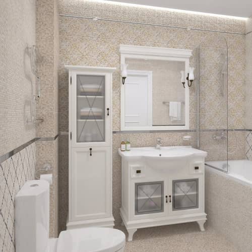 Купить Плитка Ceramica Classic 08-30-11-1370 Arte керамическая узор бежевая 400х200 мм по низкой цене