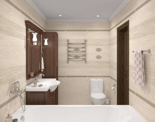 Купить Бордюр Ceramica Classic 58-03-11-458-0 Capella Solo керамический 600х50 мм по низкой цене