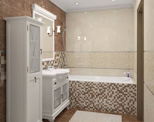 Купить Плитка Ceramica Classic 17-00-12-486 Libra керамическая узор бежевая 600х200 мм по низкой цене