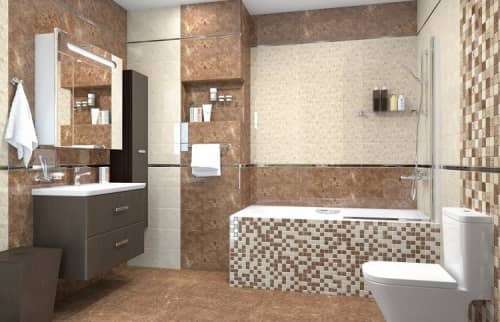 Купить Плитка Ceramica Classic 17-30-11-486 Libra керамическая мозаика коричневая 600х200 мм по низкой цене