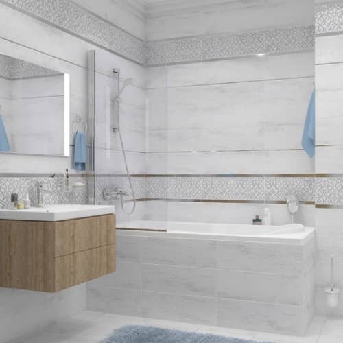 Купить Декор Ceramica Classic 17-03-01-1195-0 Pub Blast керамический белый 600х200 мм по низкой цене