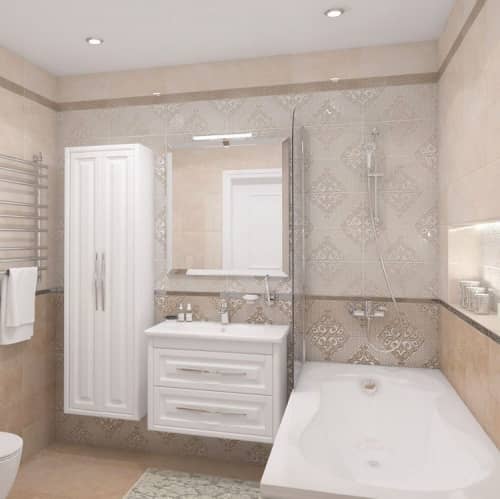 Купить Плитка Ceramica Classic 08-03-20-1335 Versus Chic светлая 400х200 мм по низкой цене