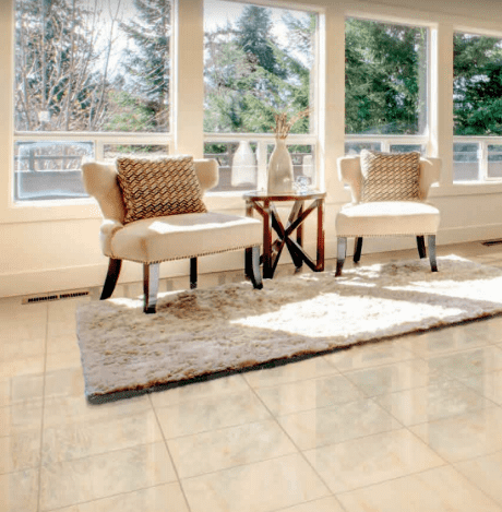 Купить Керамогранит Venatto Pulido Beige Maya глянцевый 400х400 мм по низкой цене