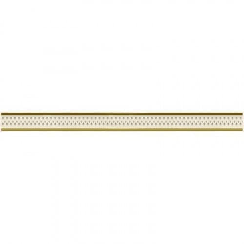 Купить Бордюр Ceramica Classic 48-03-11-659 Петра Ажур керамический бежевый 600х40 мм по низкой цене