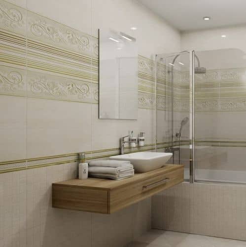 Купить Плитка Ceramica Classic 17-03-11-658 Петра Лайн бежевая 600х200 мм по низкой цене