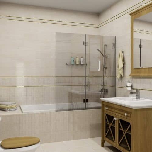 Купить Плитка Ceramica Classic 17-03-11-660 Петра Олимп бежевая 600х200 мм по низкой цене