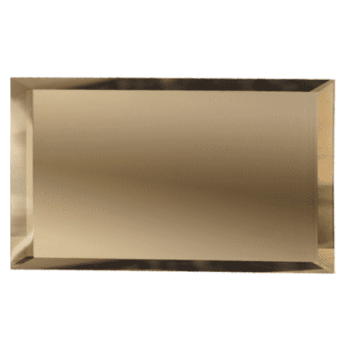 Купить Плитка ДСТ ПЗБ1-02 зеркальная прямоугольная с фацетом 10 мм бронзовая 480х120 мм по низкой цене
