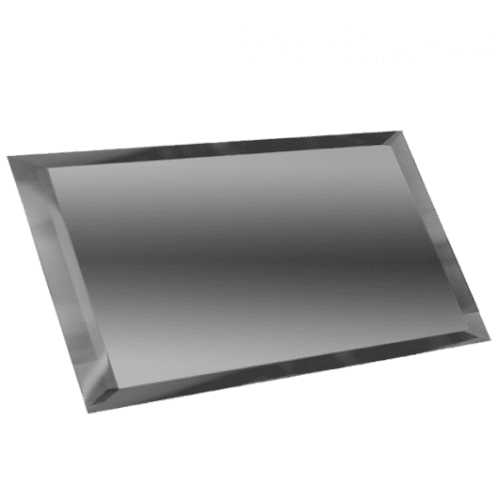Купить Плитка ДСТ ПЗГ1-01 зеркальная прямоугольная с фацетом 10 мм графитовая 240х120 мм по низкой цене