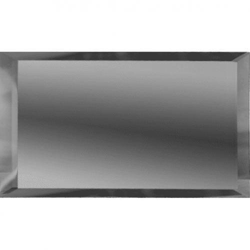 Купить Плитка ДСТ ПЗГ1-01 зеркальная прямоугольная с фацетом 10 мм графитовая 240х120 мм по низкой цене