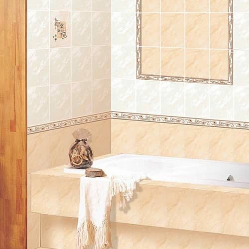 Купить Плитка Пиастрелла Омелия 6С керамическая светло-бежевая 300х200 мм по низкой цене